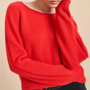 La Ligne Gaston Sweater in Red size XS